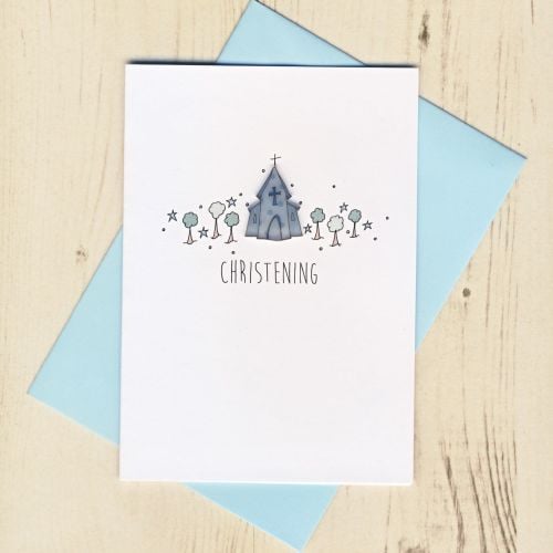 Boy's Christening Card