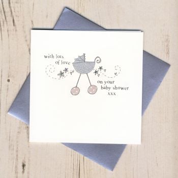 Sparkly Baby Shower Card