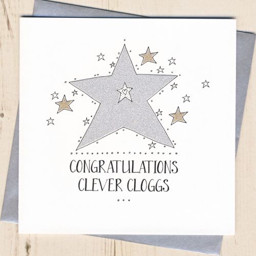 Boy's Sparkling Christening Card