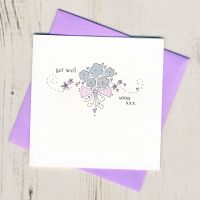 Sparkly Get Well Card