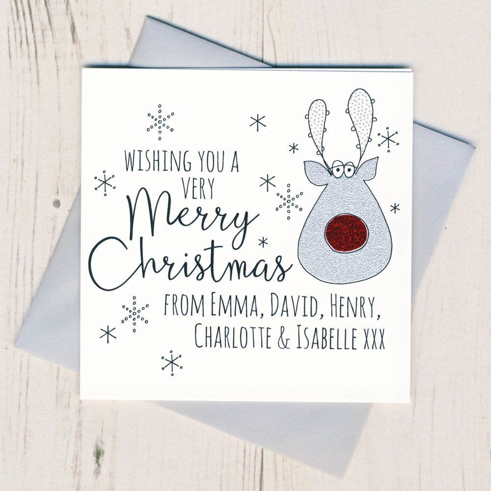 <!-- 001-->Packs of Personalised Christmas Cards