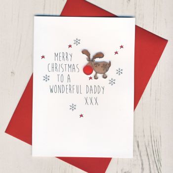 To A Wonderful Daddy Christmas Card