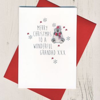 To A Wonderful Grandad Christmas Card