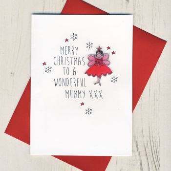 To a Wonderful Mummy Christmas Card
