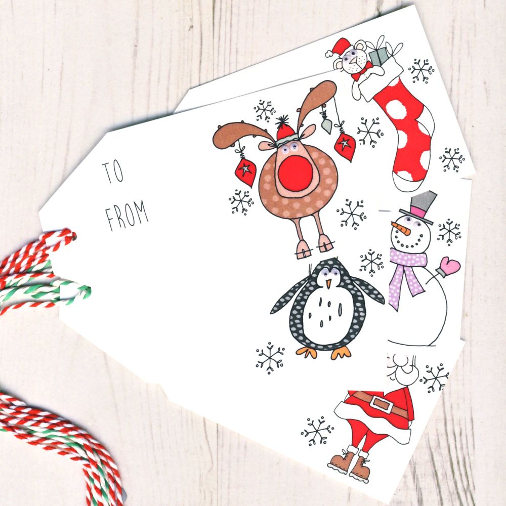 Mixed Pack of 5 Gift Tags