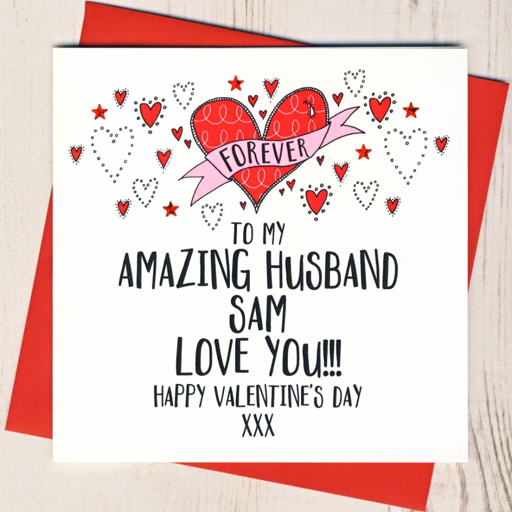 <!-- 002 -->Personalised Valentines Cards