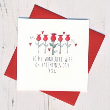 Wife Valentines Card