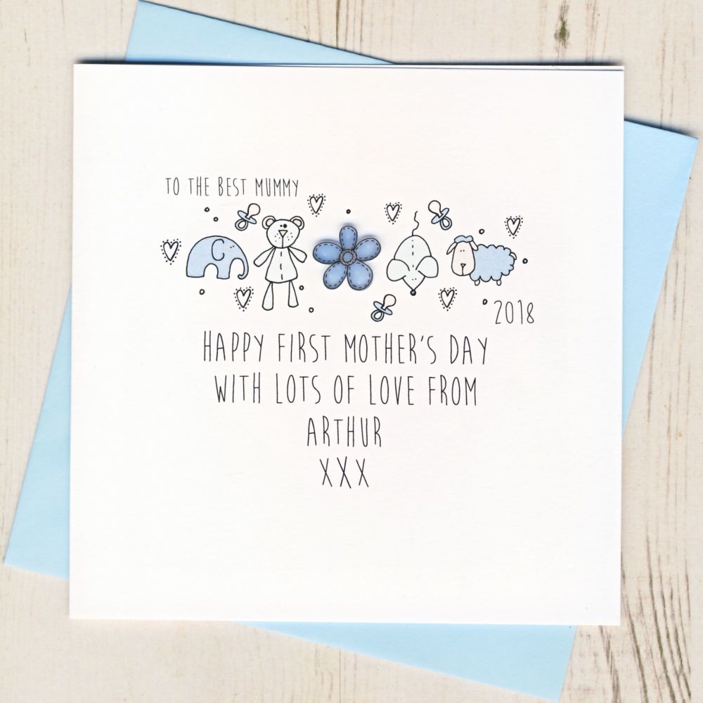 Personalised First Mother's Day Card