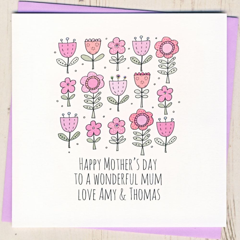 Personalised 'Thank You For Always Being There' Mother's Day Card