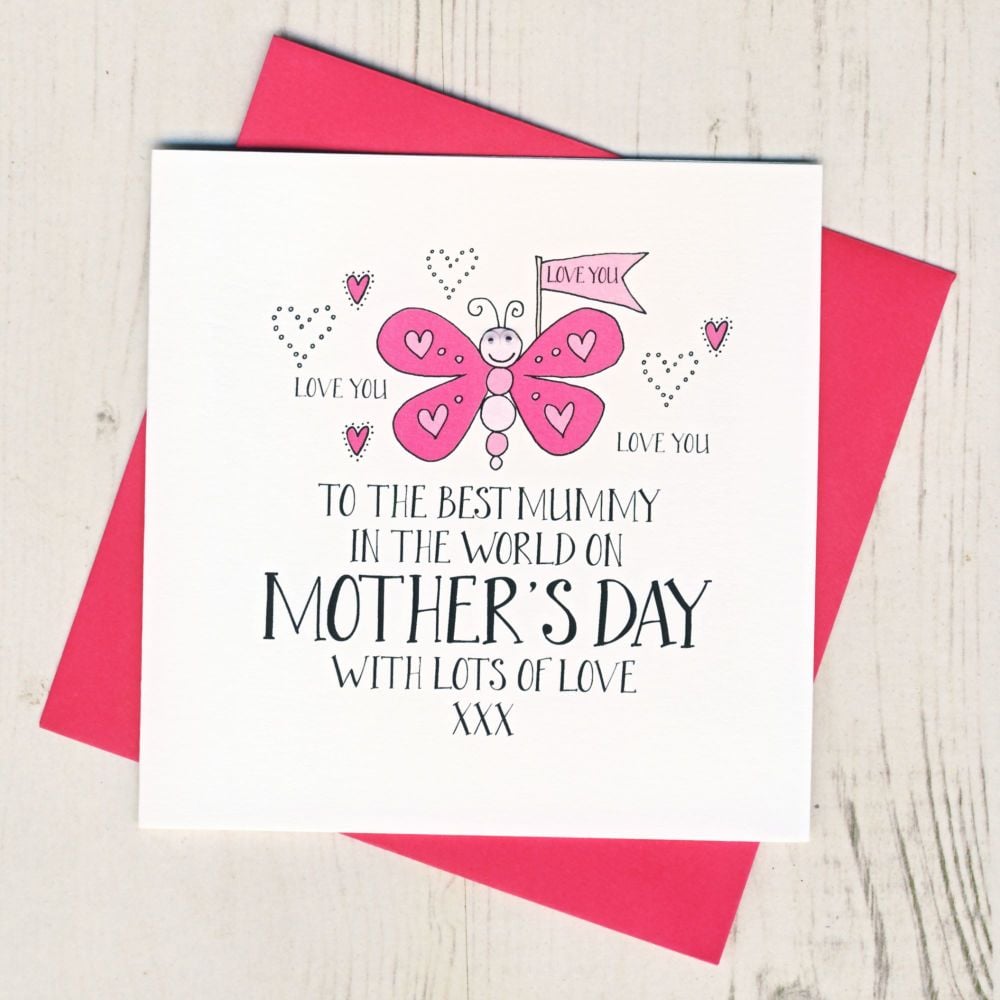 Little Monkey Mother's Day Card