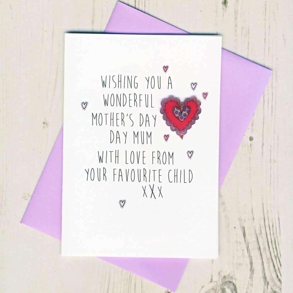 <!-- 016 -->Little Princess Mother's Day Card