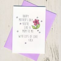 <!-- 048 -->Like A Mum Mother's Day Card