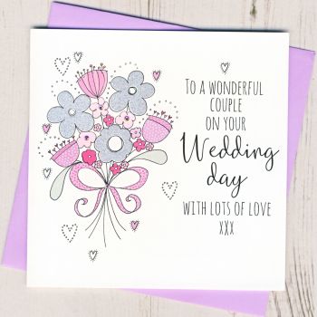 Wedding Flowers Card