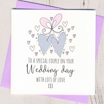 Wedding Hearts Card