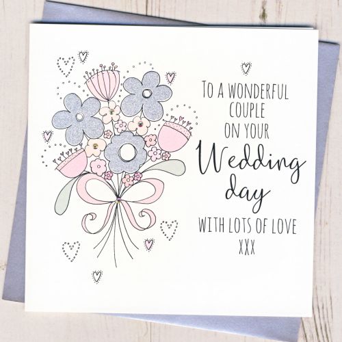 <!-- 001 -->Wedding Flowers Card