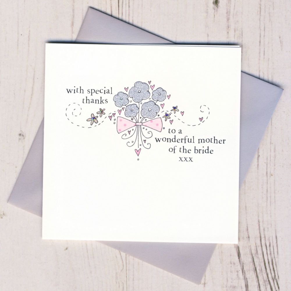 <!-- 007 -->Mother of the Bride Thank You Card
