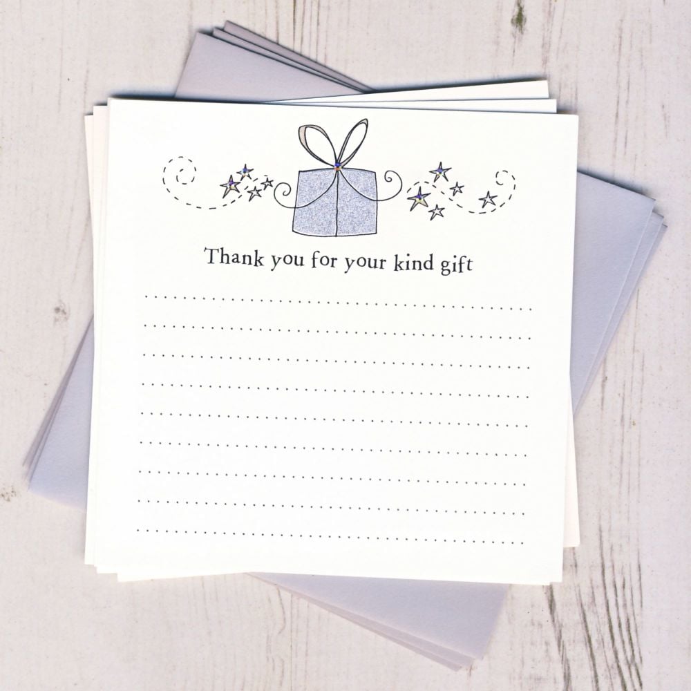 Pack of Gift Thank You Cards