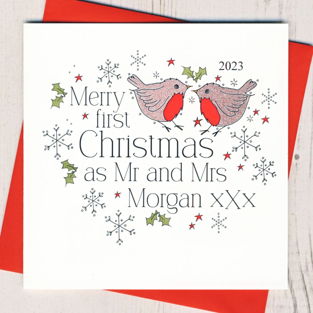 <!-- 003 --> Personalised Christmas Cards