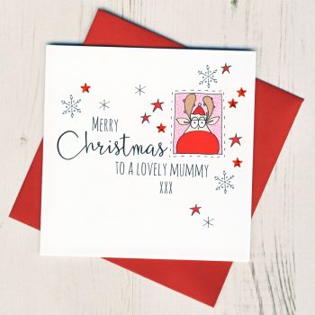 To A Lovely Mummy Christmas Card