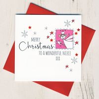 <!-- 011-->To A Wonderful Niece Christmas Card