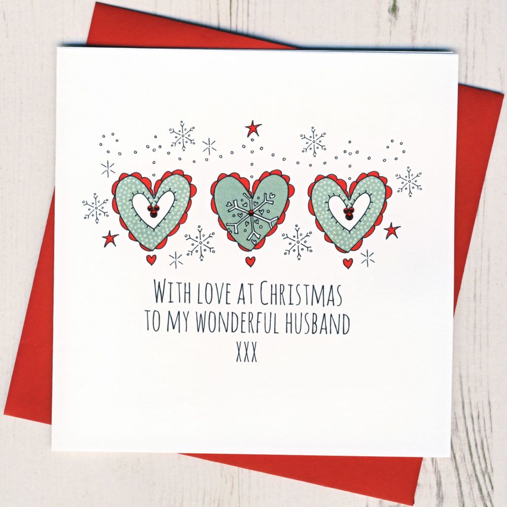 Handmade Christmas Cards For Husband