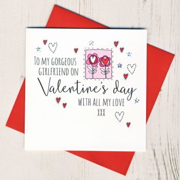 Girlfriend Valentines Card