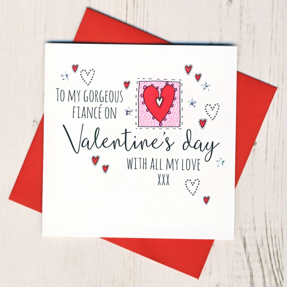 <!-- 013 -->Fiance Valentines Card