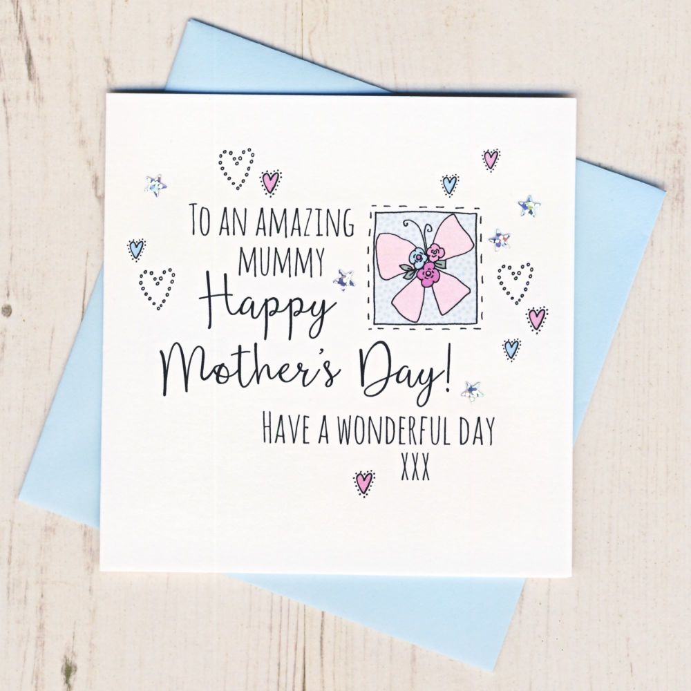 <!-- 001 --> Mother's Day Butterfly Card