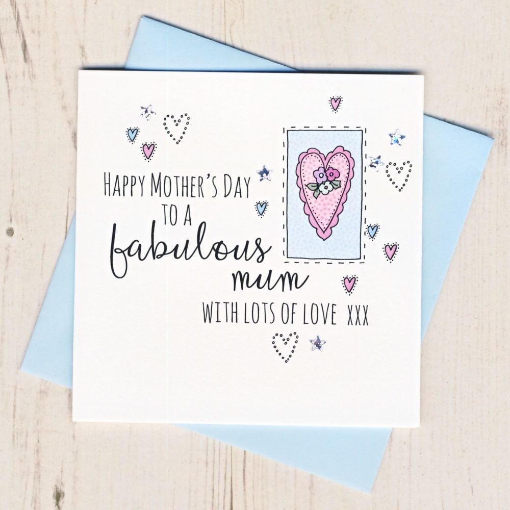 <!-- 001 -->Mother's Day Heart Card