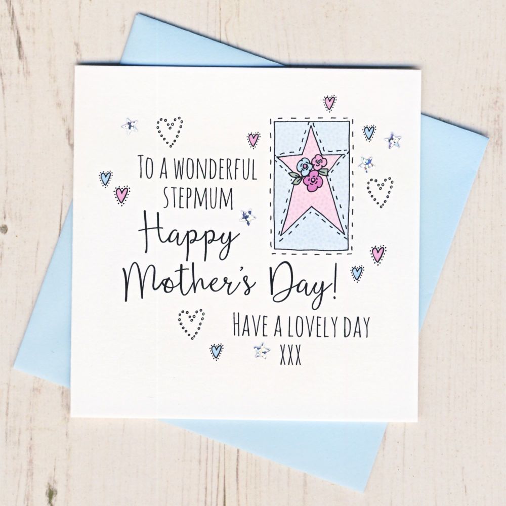 <!-- 001 -->Stepmum Mother's Day Card