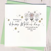 <!-- 028-->Daisy Mother's Day Card