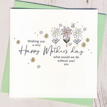 Daisy Mother's Day Card