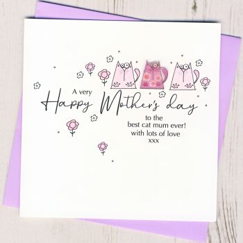 Mother's Day From The Cat Card