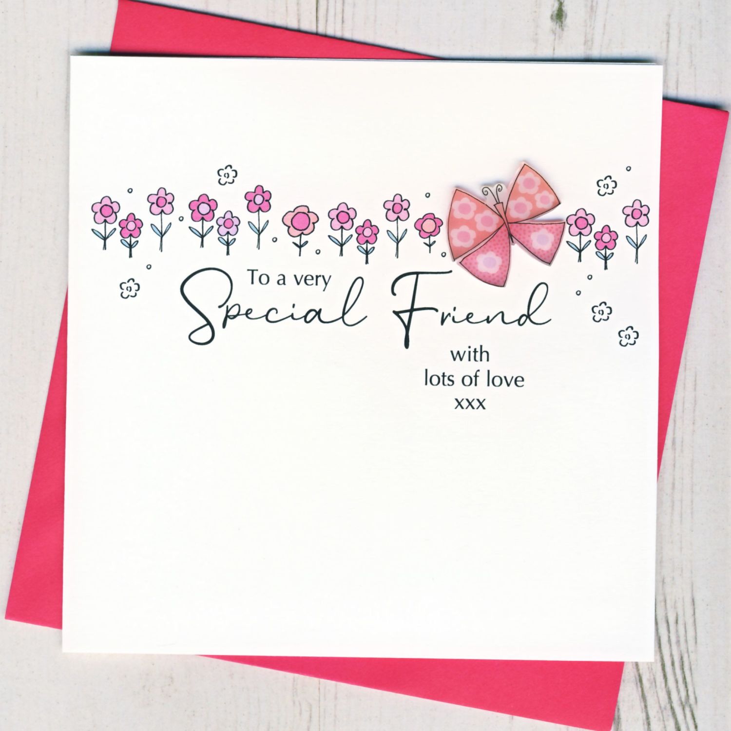 handfinished just a note card pack