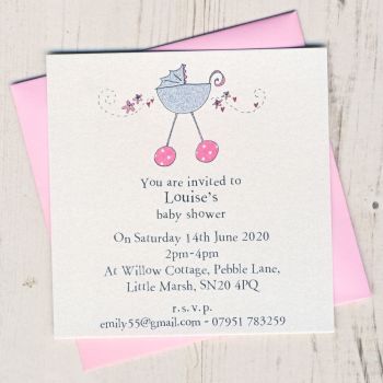 Pack of Baby Shower Invitations