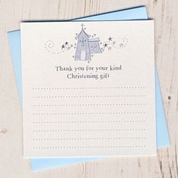 Pack of Christening Thank You Cards