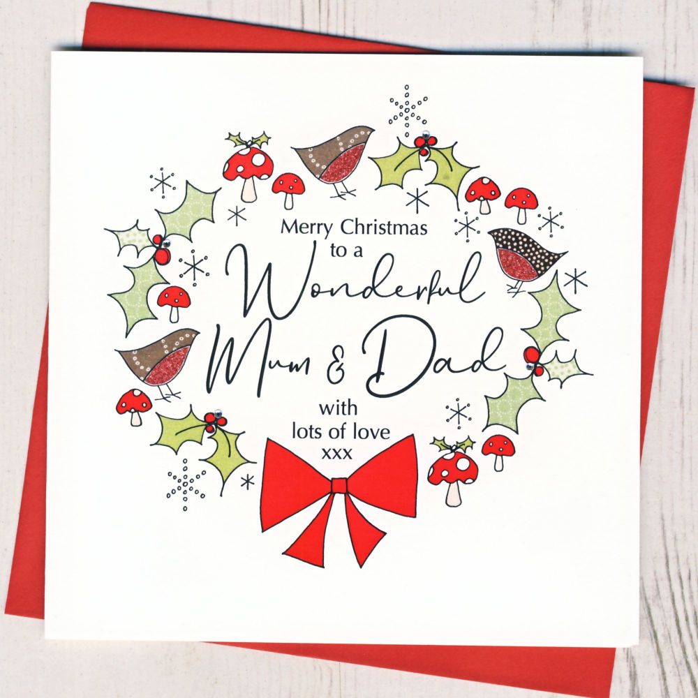 <!-- 001-->Mum & Dad Christmas Card