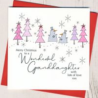 <!-- 011-->Granddaughter Christmas Card