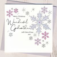 <!-- 021--> Godmother Christmas Card