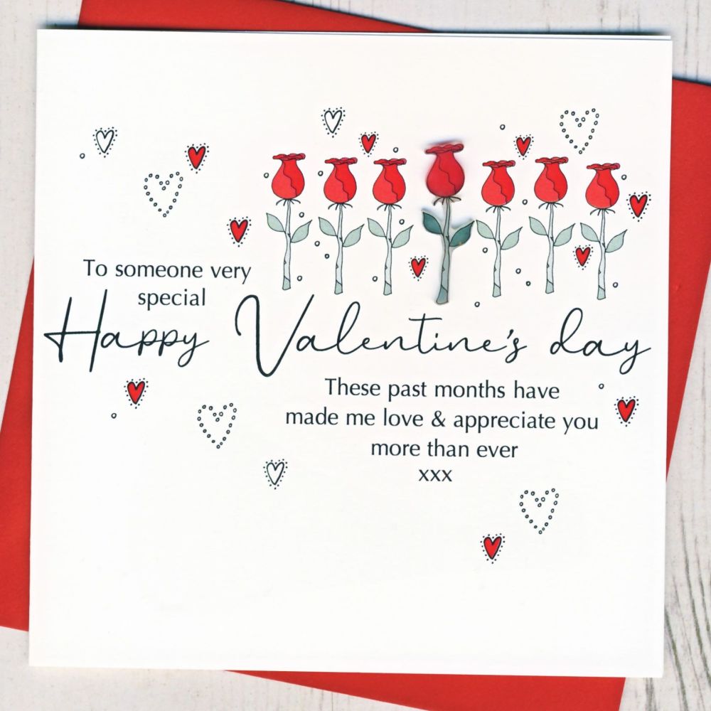 <!-- 001 -->First Valentines As A Married Couple Card