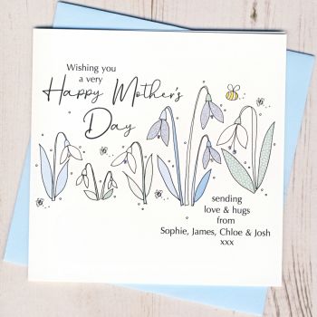 Personalised Happy Mother's Day Card