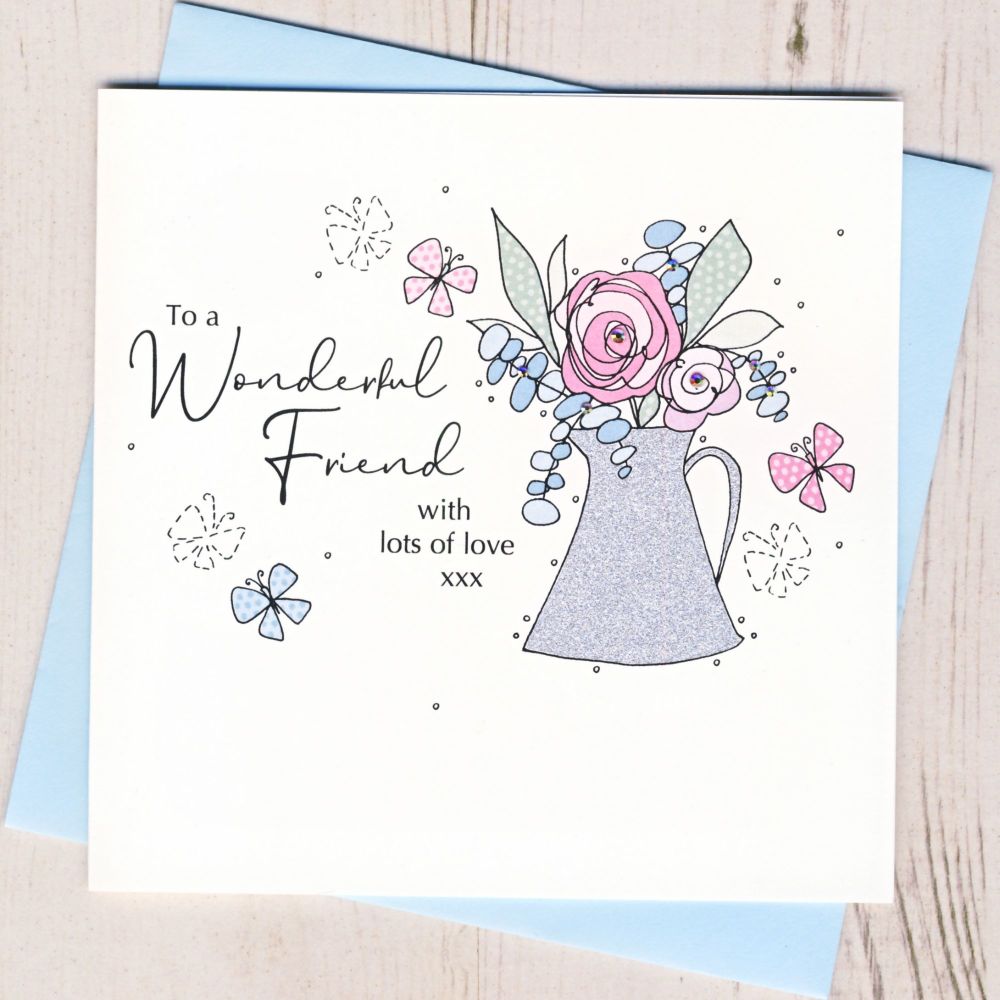 To A Wonderful Friend Card