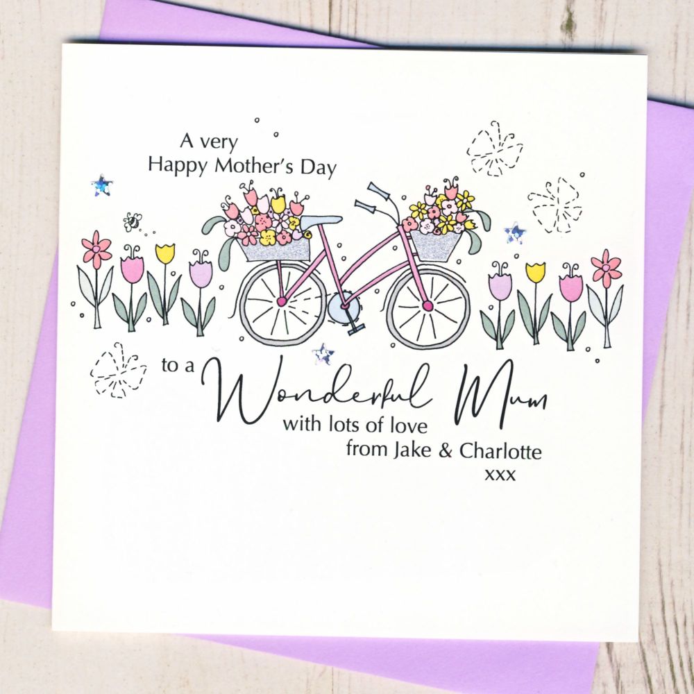 <!-- 000 -->Personalised Happy Mother's Day Card
