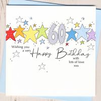 <!-- 010 -->Starry 60th Birthday Card