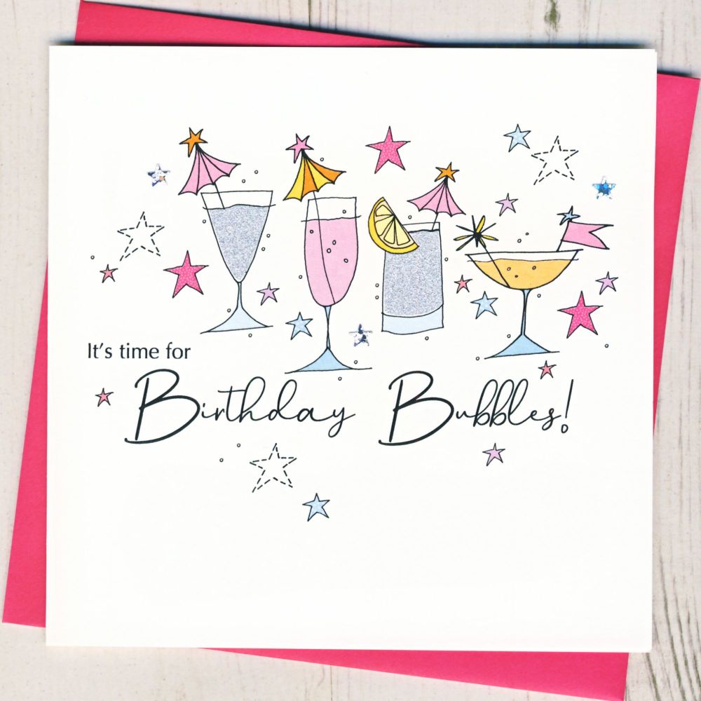   Birthday Bubbles Card