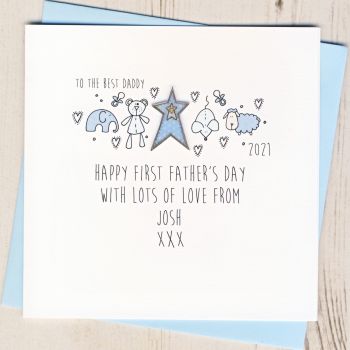 Personalised First Father's Day