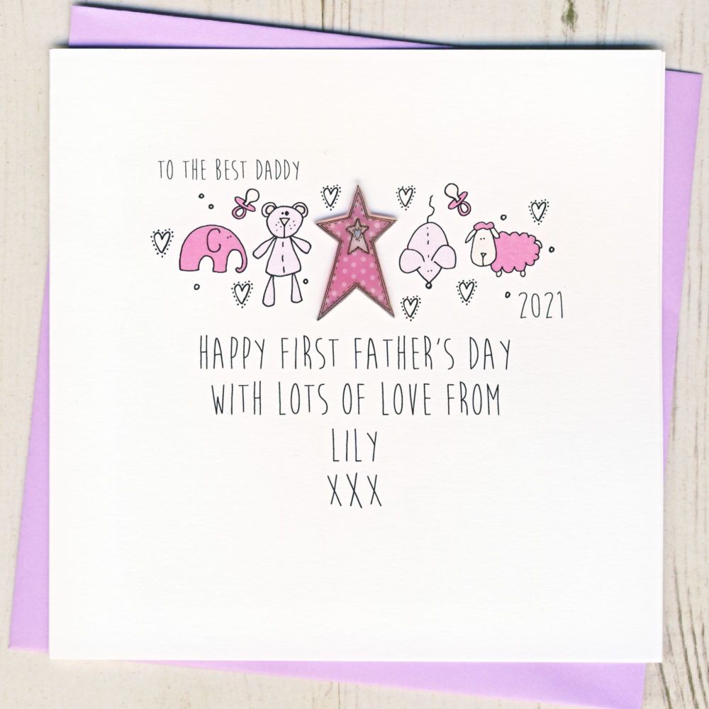 <!-- 010 -->Personalised First Father's Day