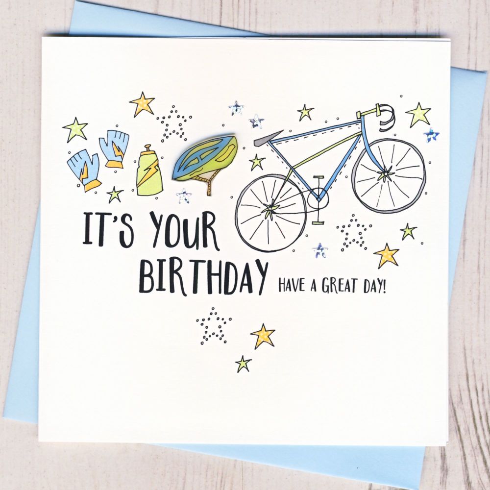  Cycling Birthday Card