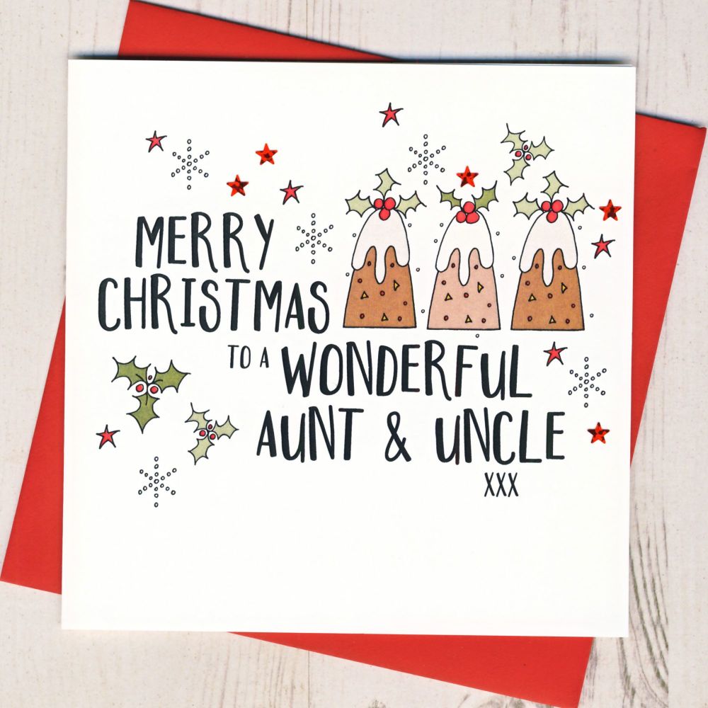 Aunt & Uncle Christmas Card