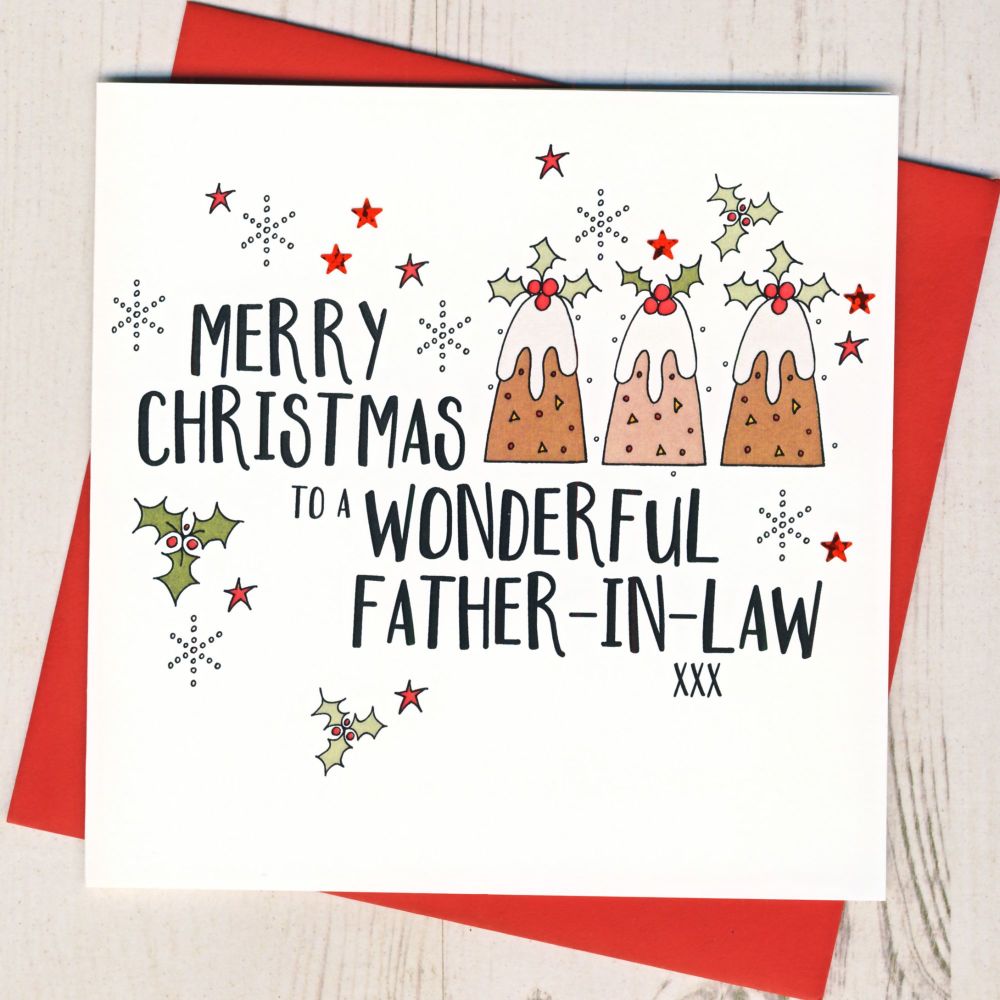 <!-- 012-->Father-In-Law Christmas Card